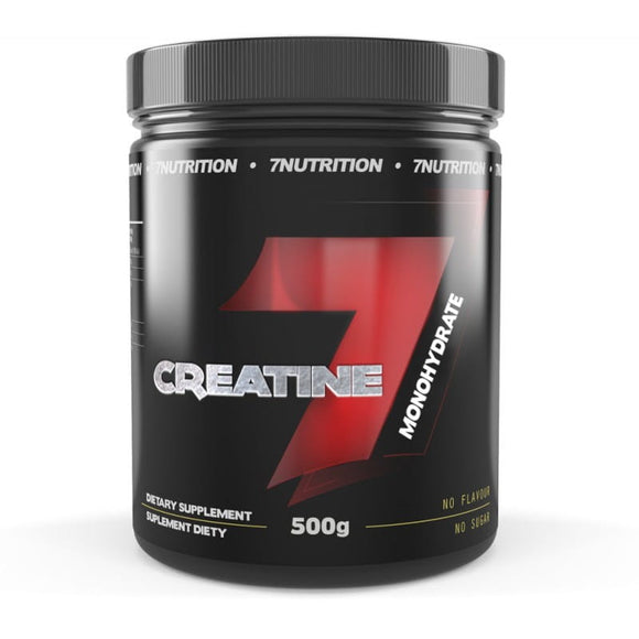 7Nutrition Creatine Monohydrate Powder 500g 100 Servings