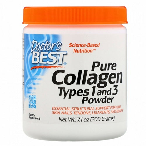 Doctor's Best Pure Collagen Types 1 and 3 Powder 200g