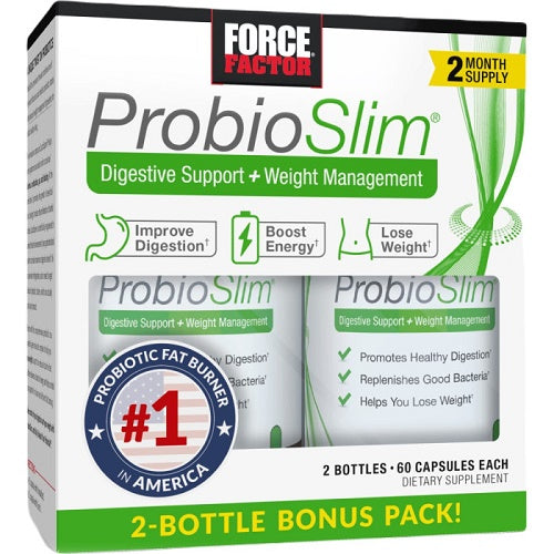 Force Factor ProbioSlim Twin Pack 120 Caps