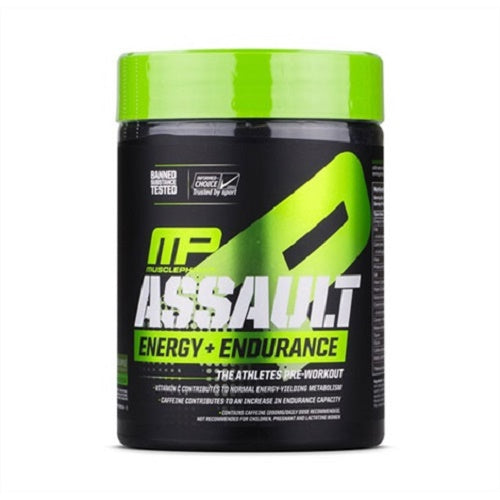 MusclePharm Assault Energy+Endurance Pre-Workout Powder 345g